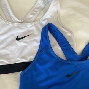 Two Nike Sports Bras